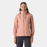 Helly Hansen Women’s Crew Hooded Jacket 2.0 - Mocha Mousse