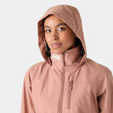 Helly Hansen Women’s Crew Hooded Jacket 2.0 - Mocha Mousse