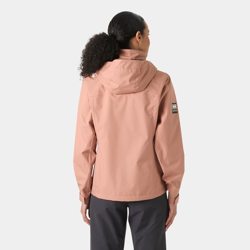 Helly Hansen Women’s Crew Hooded Jacket 2.0 - Mocha Mousse