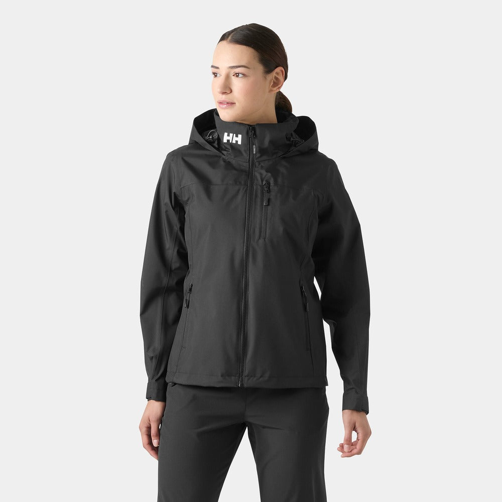 Helly Hansen Women’s Crew Hooded Jacket 2.0 - Black