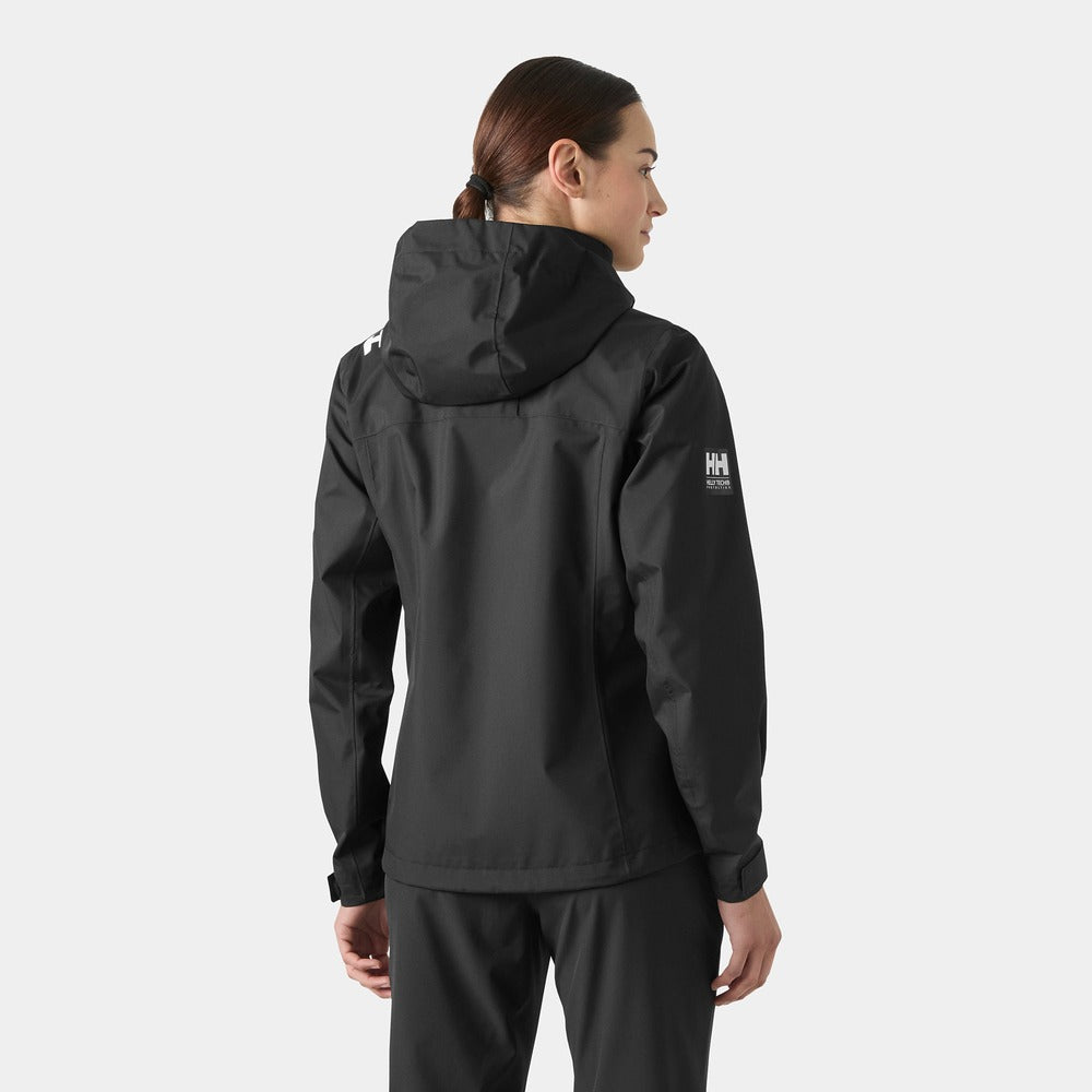 Helly Hansen Women’s Crew Hooded Jacket 2.0 - Black