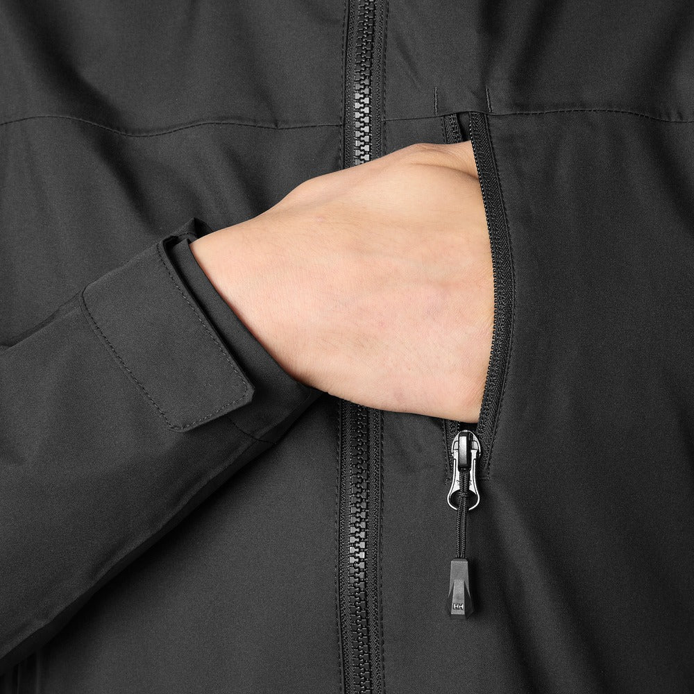 Helly Hansen Women’s Crew Hooded Jacket 2.0 - Black