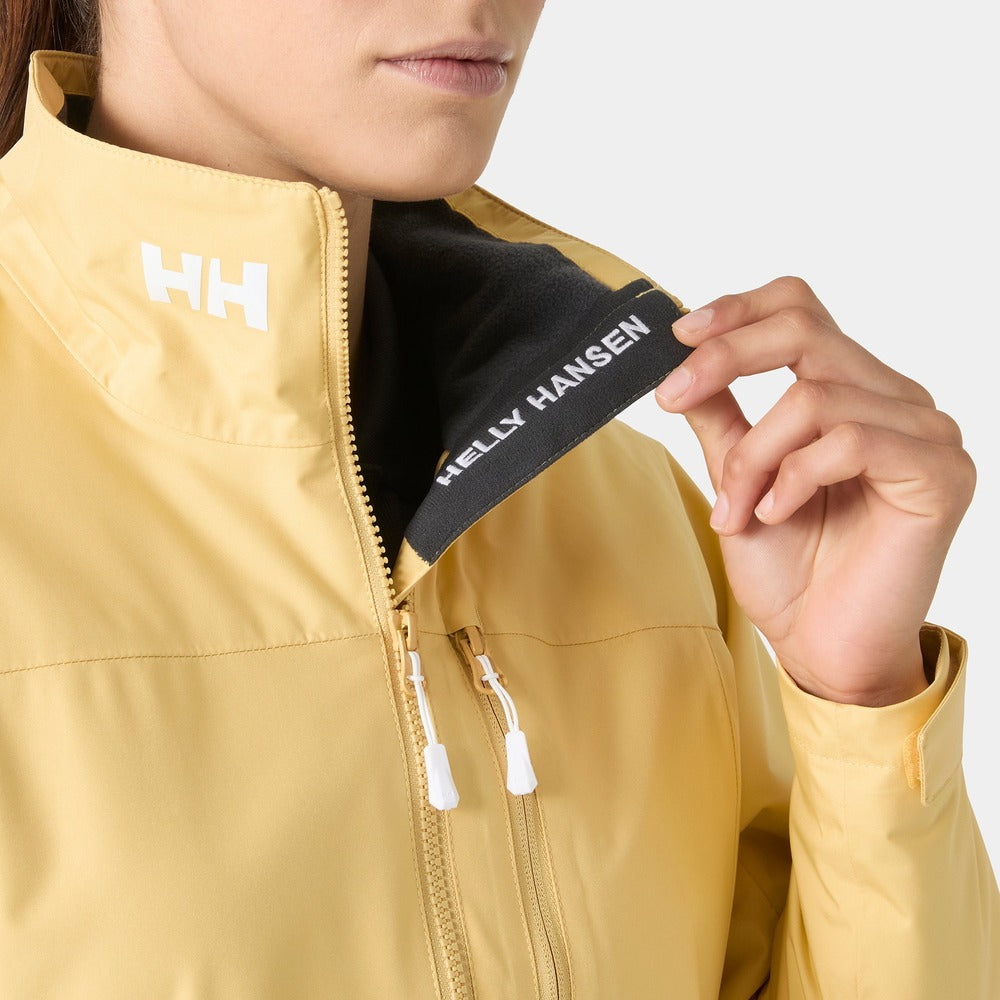 Helly Hansen Women’s Crew Midlayer Jacket 2.0 - Hay Yellow