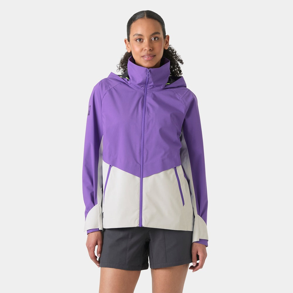 Helly Hansen Women's HP Hooded Racing Jacket - Foil Purple
