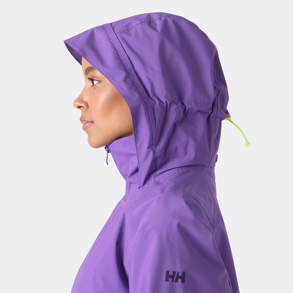 Helly Hansen Women's HP Hooded Racing Jacket - Foil Purple