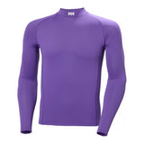 Helly Hansen Unisex Waterwear Rashguard - Foil Purple