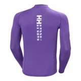 Helly Hansen Unisex Waterwear Rashguard - Foil Purple