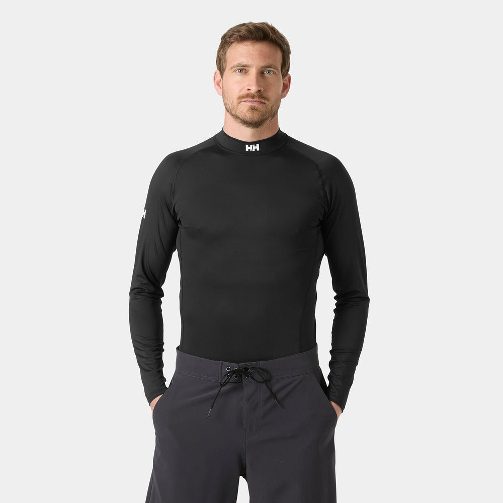 Helly Hansen Unisex Waterwear Rashguard - Black