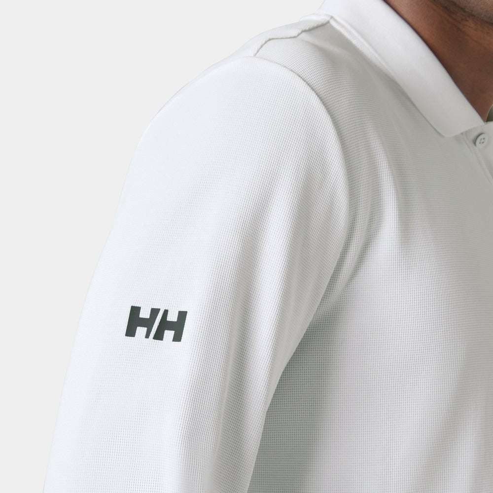 Helly Hansen Men's Crewline LS Polo - White