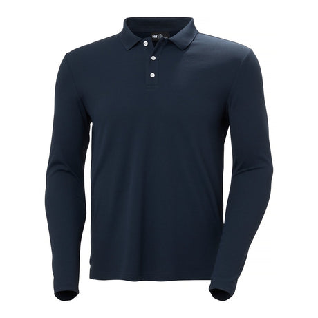 Helly Hansen Men's Crewline LS Polo - Navy