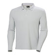 Helly Hansen Men's Crewline LS Polo - Grey Fog