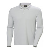 Helly Hansen Men's Crewline LS Polo - Grey Fog