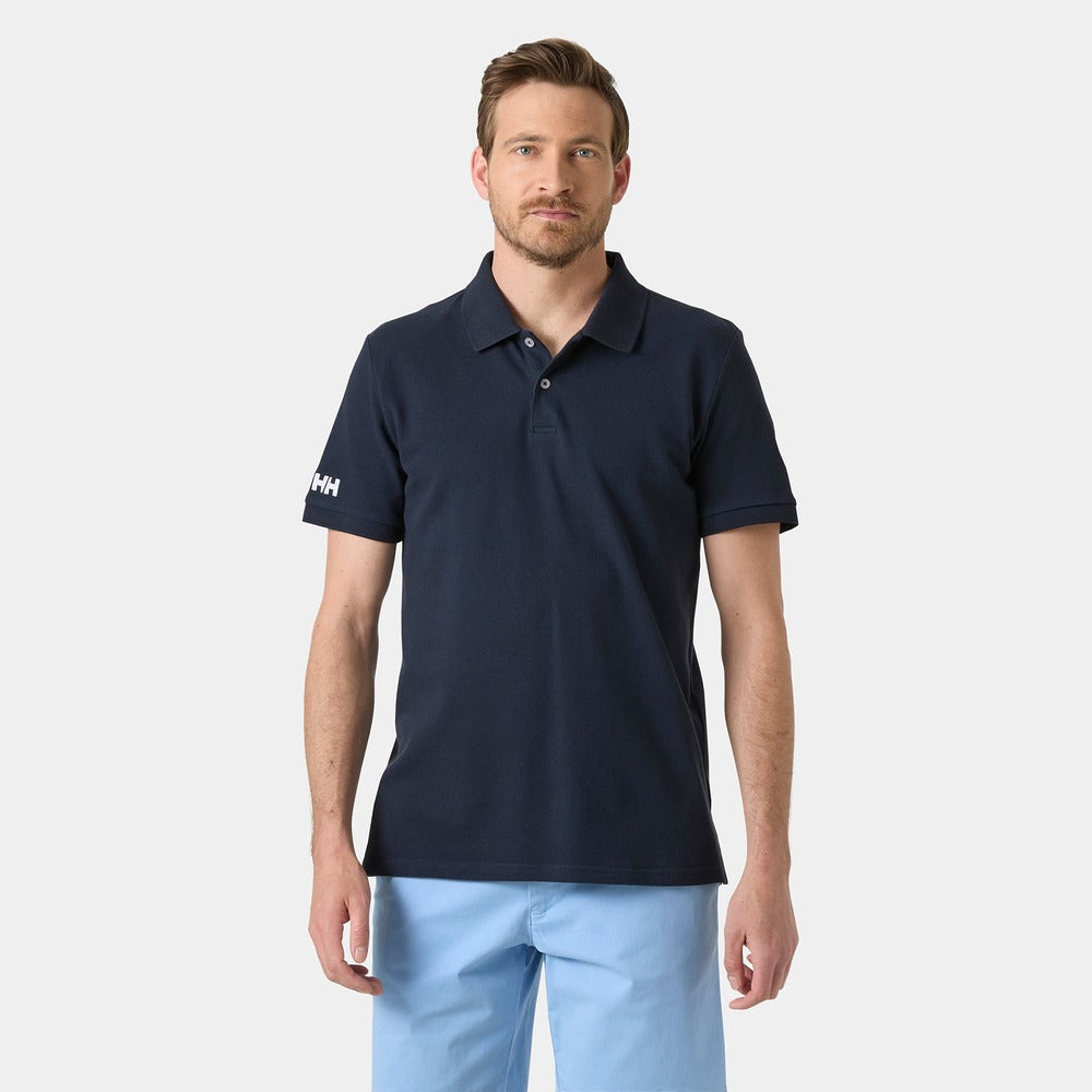 Helly Hansen Men's Crew Polo Pique - Navy