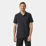 Helly Hansen Men's Crew Polo Pique - Ebony