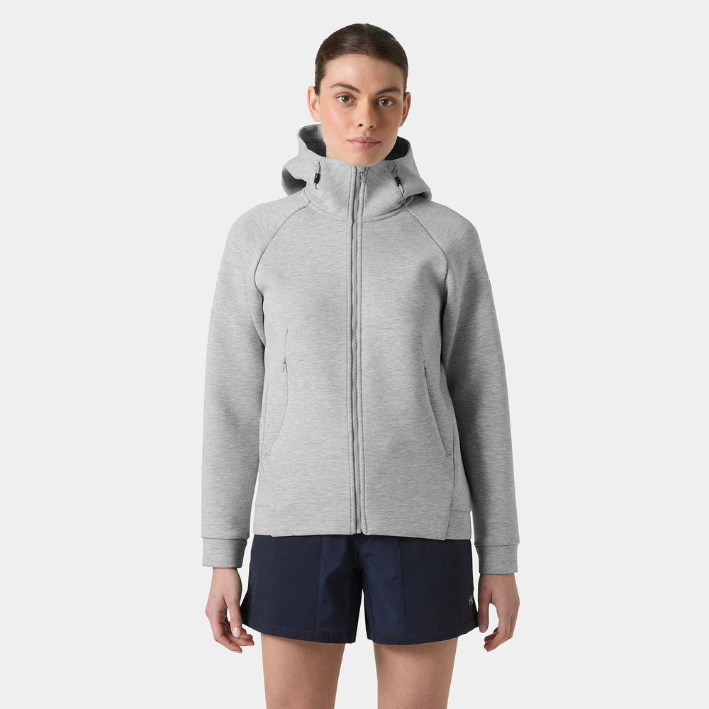 Helly Hansen Women's HP Ocean Full-zip Jacket - Grey Melange