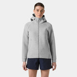 Helly Hansen Women's HP Ocean Full-zip Jacket - Grey Melange