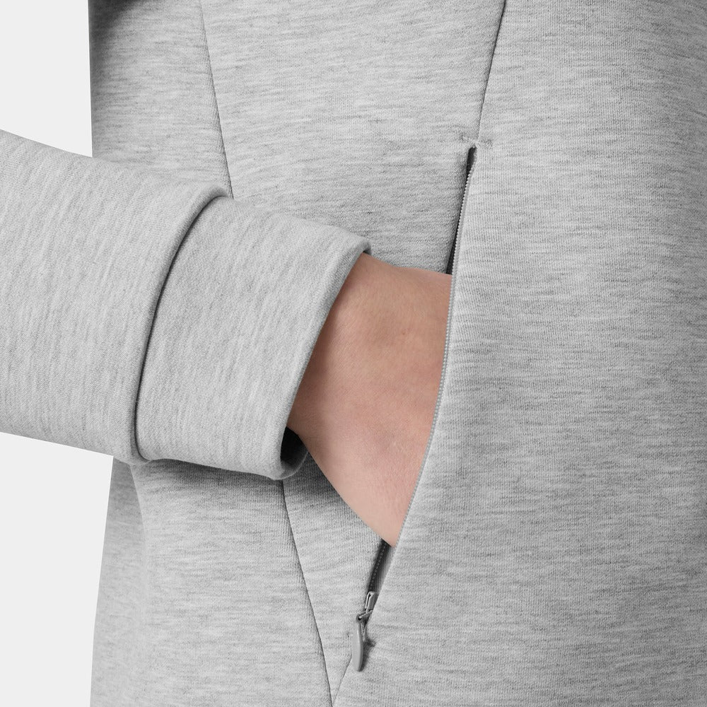 Helly Hansen Women's HP Ocean Full-zip Jacket - Grey Melange