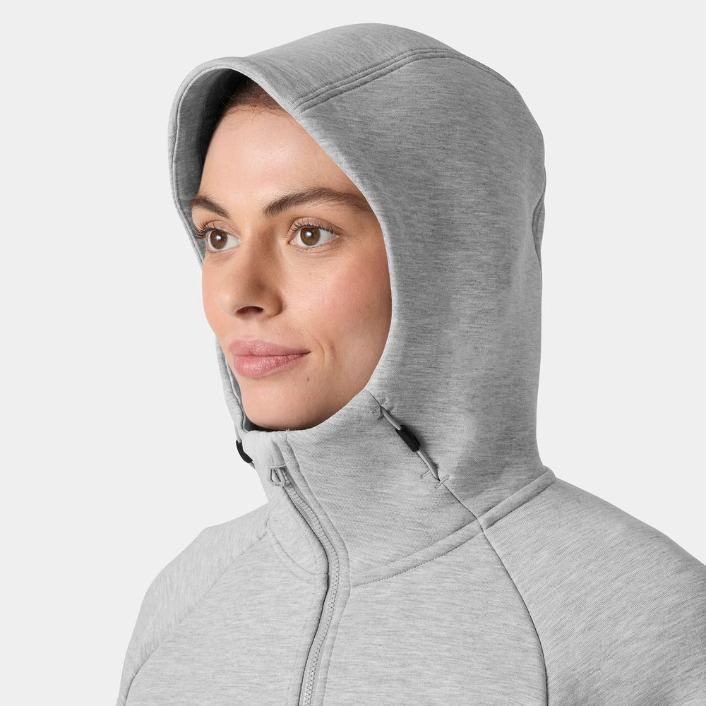 Helly Hansen Women's HP Ocean Full-zip Jacket - Grey Melange