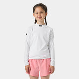 Helly Hansen Juniors' Waterwear Rashguard - White