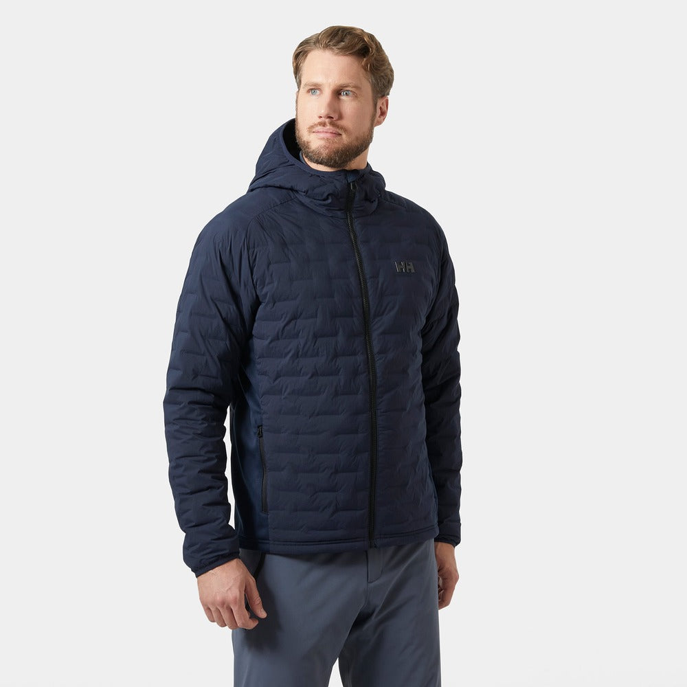 Helly Hansen Men's HP Hybrid Stretch Hooded Insulator - Navy