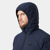 Helly Hansen Men's HP Hybrid Stretch Hooded Insulator - Navy