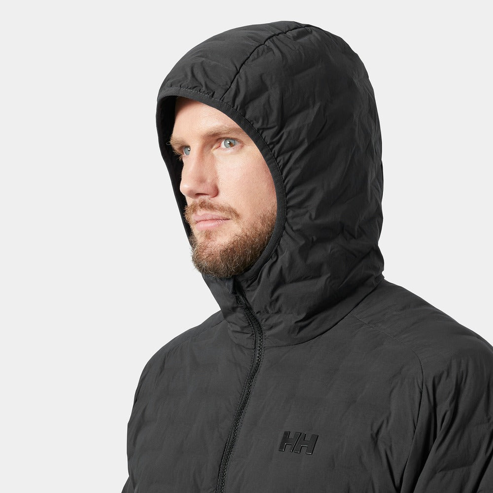 Helly Hansen Men's HP Hybrid Stretch Hooded Insulator - Ebony
