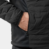 Helly Hansen Men's HP Hybrid Stretch Hooded Insulator - Ebony