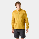 Helly Hansen Men’s Crew Fleece Jacket - Yellow Moss