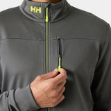 Helly Hansen Men’s Crew Fleece Jacket - Thunder Grey