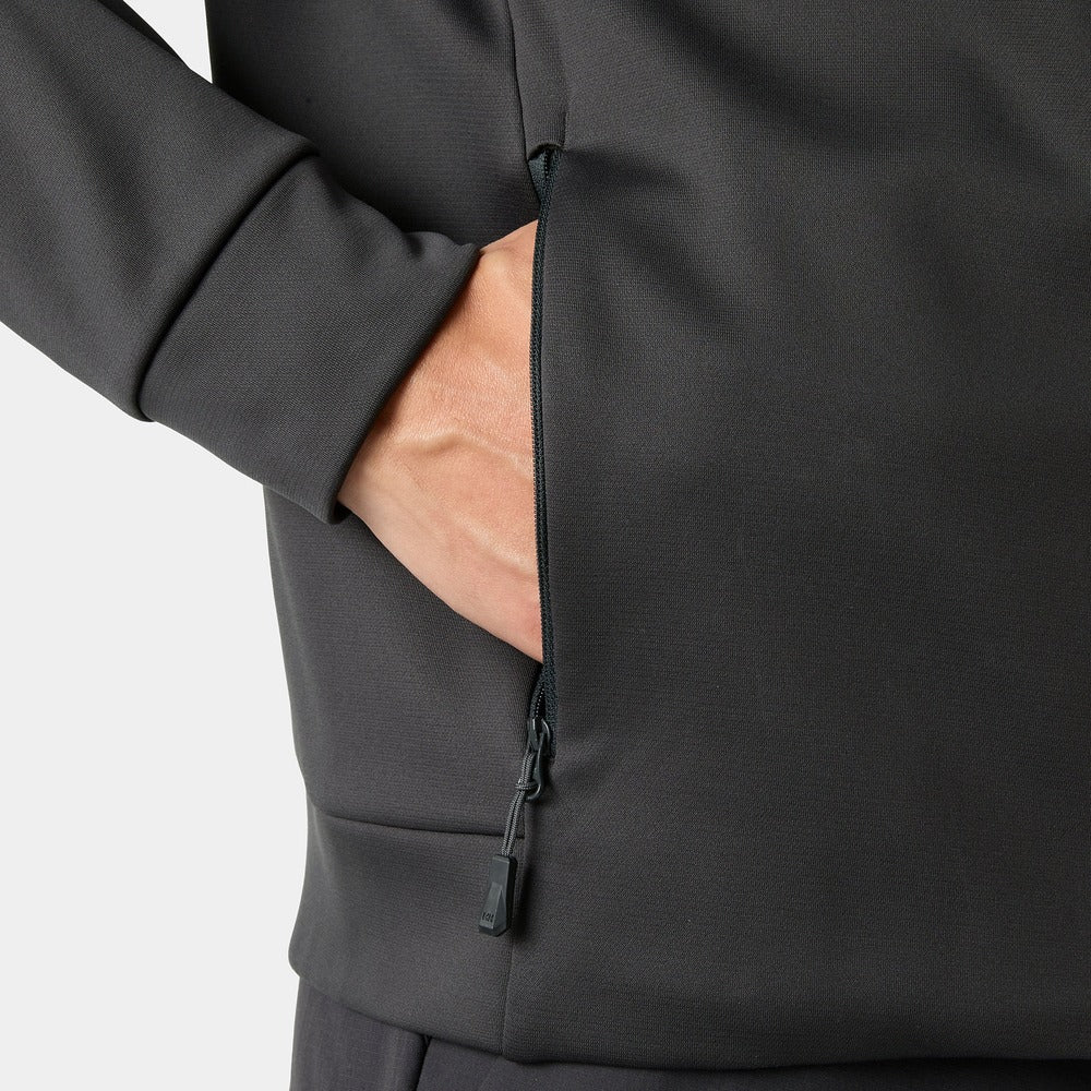 Helly Hansen Men’s Crew Fleece Jacket - Ebony