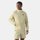 Helly Hansen Men's HP Lite Ocean 1/2 Zip - Khaki Salt
