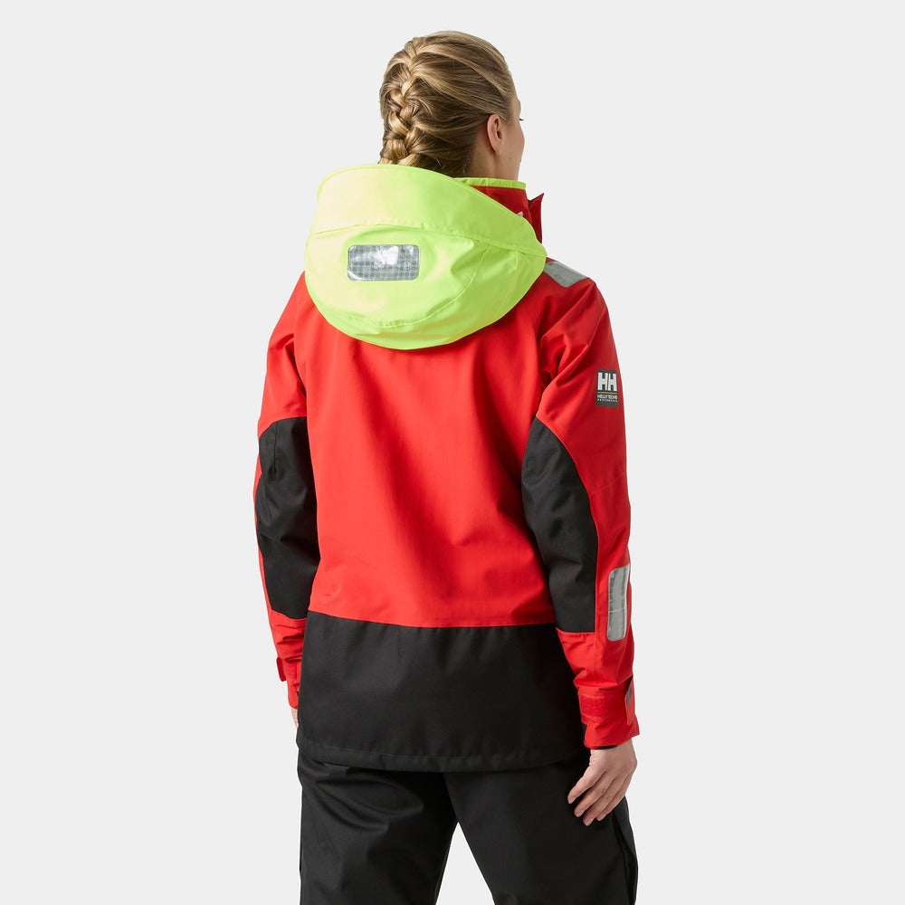 Helly Hansen Women's Skagen Offshore Jacket - Alert Red