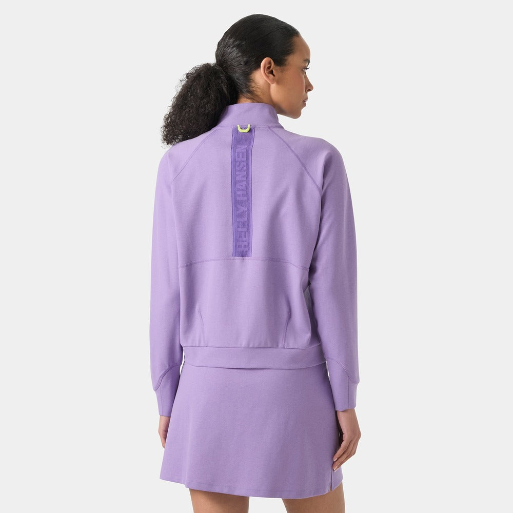 Helly Hansen Women's HP Lite Ocean 1/2 Zip - Foil Purple Melange