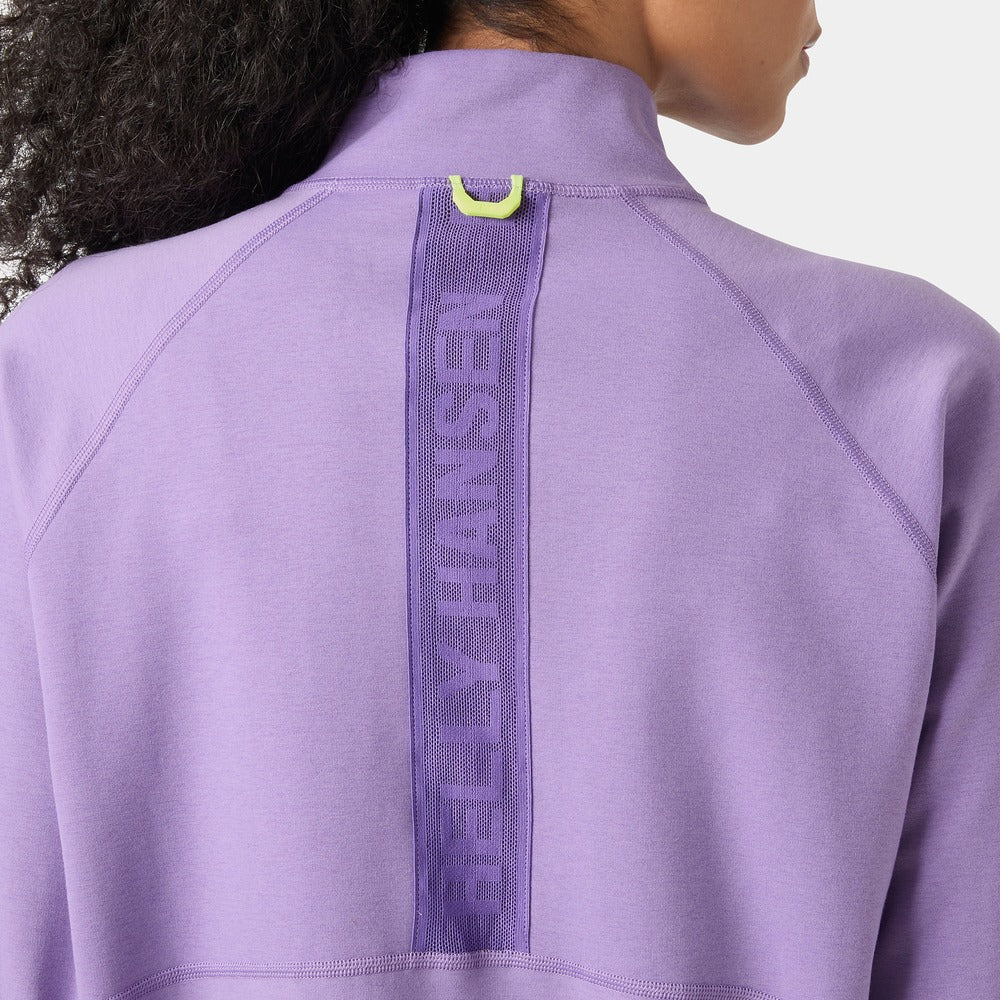 Helly Hansen Women's HP Lite Ocean 1/2 Zip - Foil Purple Melange