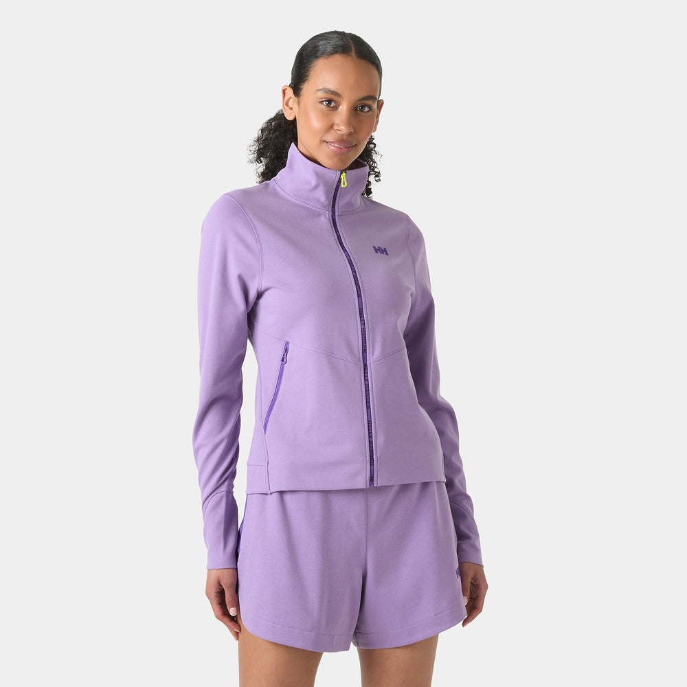Helly Hansen Women's HP Lite Ocean Jacket - Foil Purple Melange