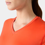 Helly Hansen Women's HP Ocean V T-Shirt - Grenadine