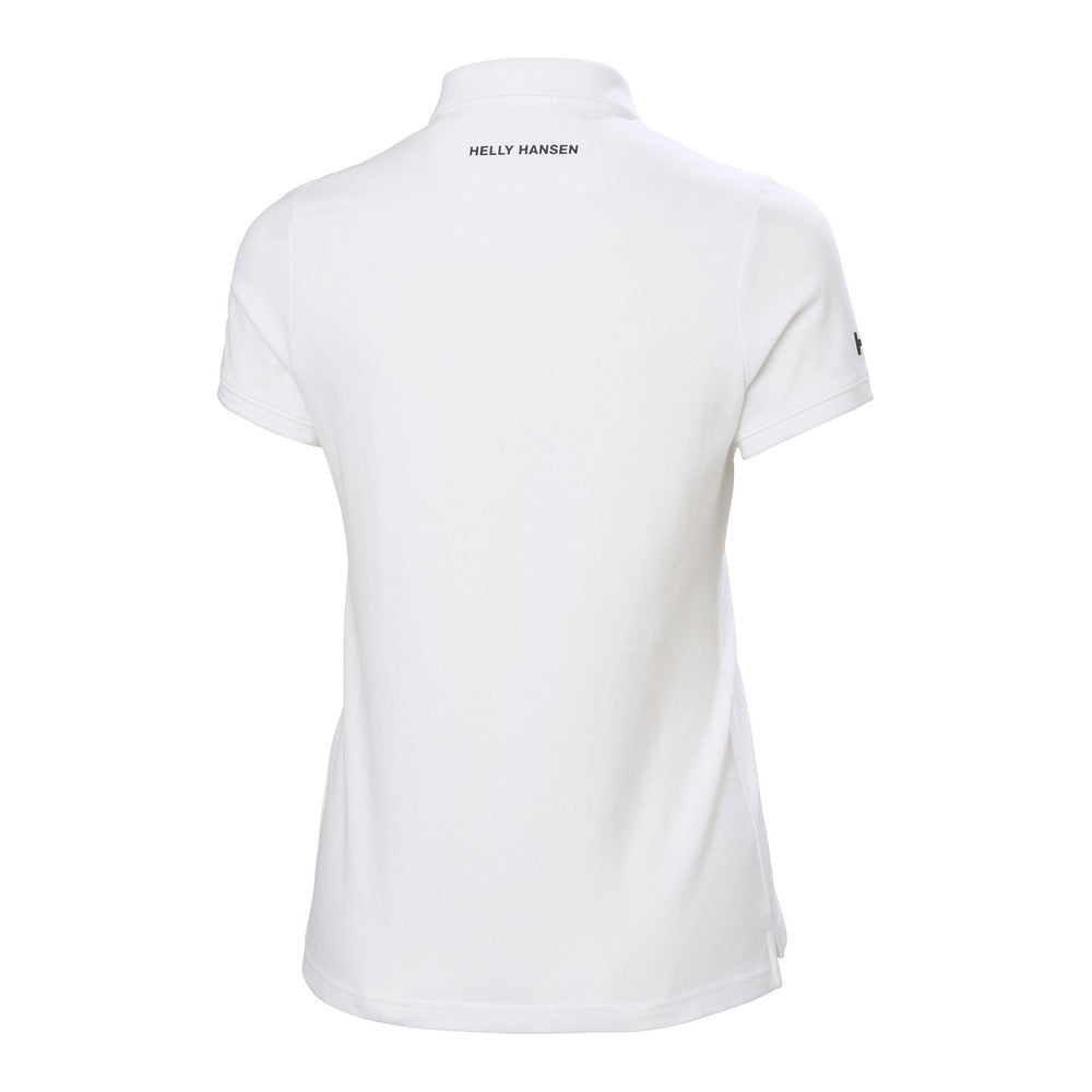 Helly Hansen Women's Crew Polo Pique - White