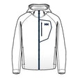 Helly Hansen Men's HP Lite Ocean Hooded Jacket - White