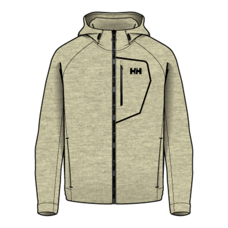 Helly Hansen Men's HP Lite Ocean Hooded Jacket - Khaki Salt