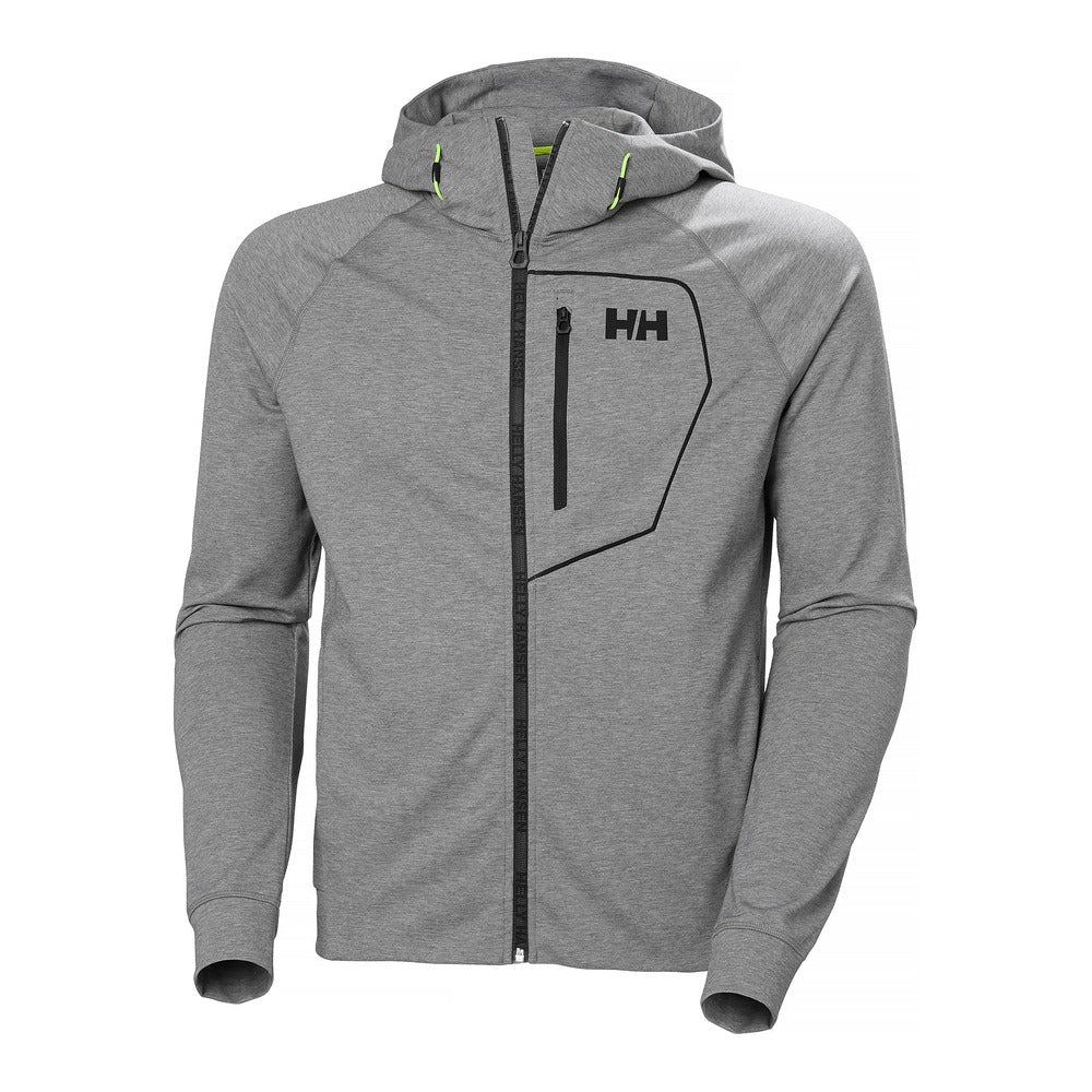 Helly Hansen Men's HP Lite Ocean Hooded Jacket - Quiet Shade Melange
