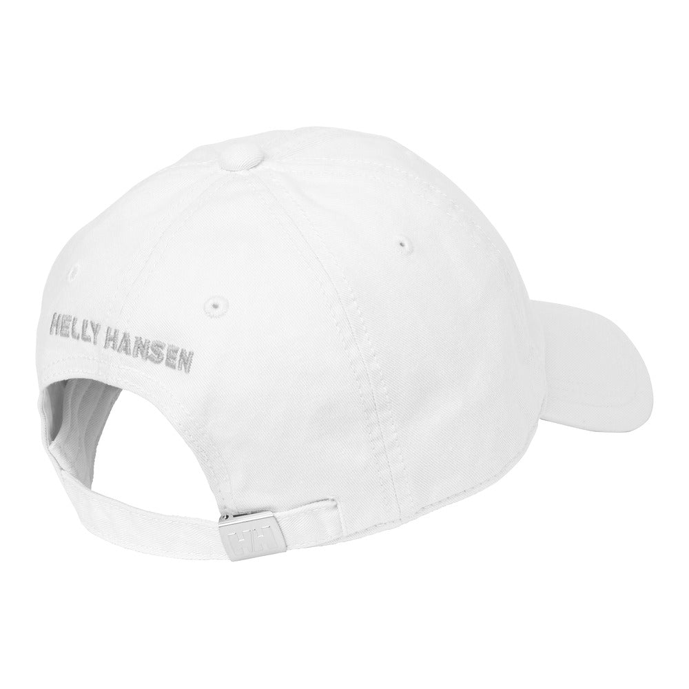 Helly Hansen Unisex Logo Cotton Cap - White