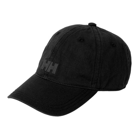 Helly Hansen Unisex Logo Cotton Cap - Black