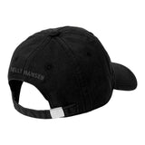 Helly Hansen Unisex Logo Cotton Cap - Black