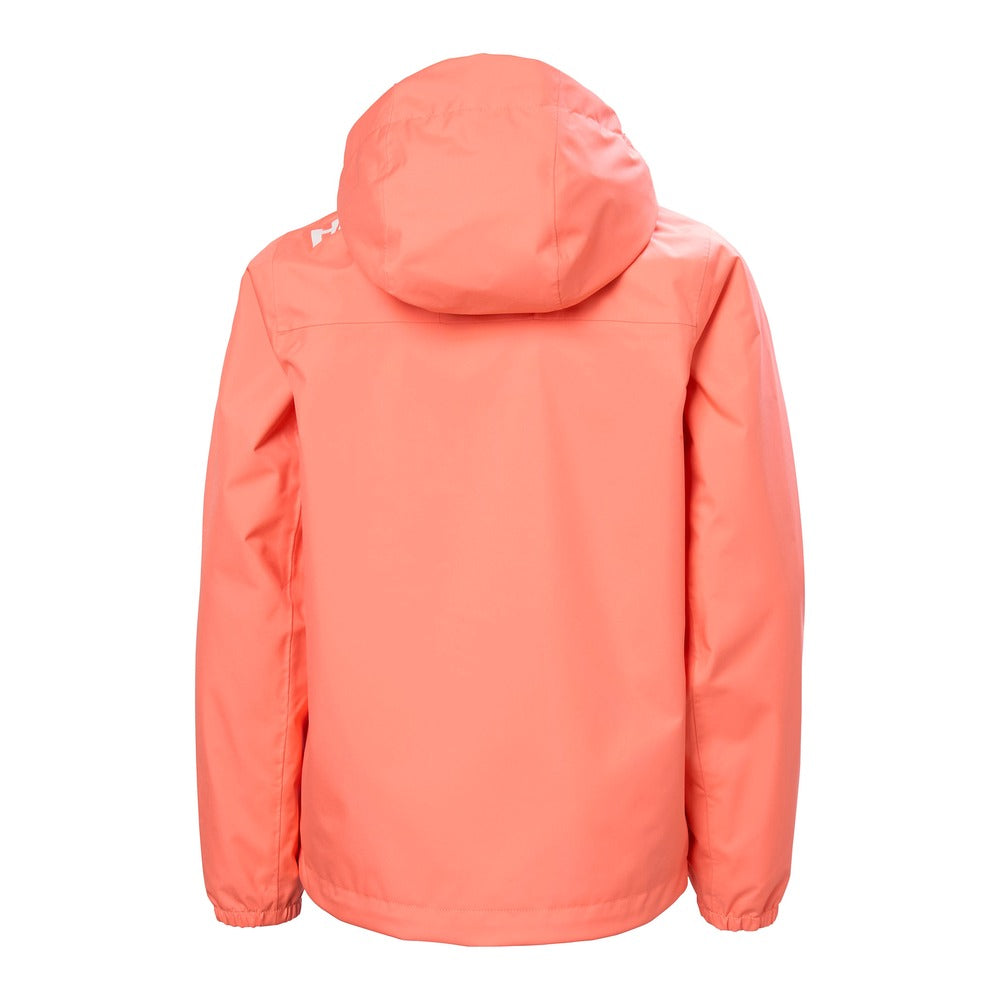 Helly Hansen Juniors’ Crew Hooded Jacket - Polly Peach