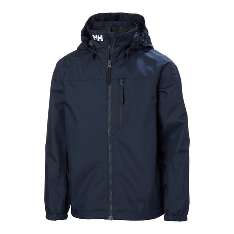 Helly Hansen Juniors’ Crew Hooded Jacket - Navy
