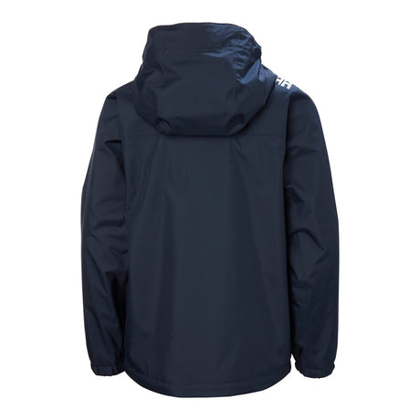 Helly Hansen Juniors’ Crew Hooded Jacket - Navy