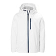 Helly Hansen Juniors' Crew Hooded Midlayer Jacket 2.0 - White