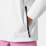 Helly Hansen Juniors' Crew Hooded Midlayer Jacket 2.0 - White