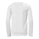 Helly Hansen Juniors' HH Tech Long Sleeve Crew - White