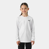 Helly Hansen Juniors' HH Tech Long Sleeve Crew - White